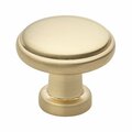 Gliderite Hardware 1-1/8 in. Champagne Gold Round Classic Cabinet Knob, 25PK 5096-CHPG-25